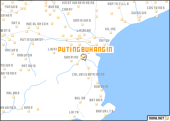 map of Putingbuhañgin