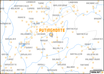 map of Puting Monte