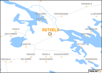 map of Putkela