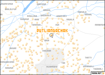 map of Putliān da Chak