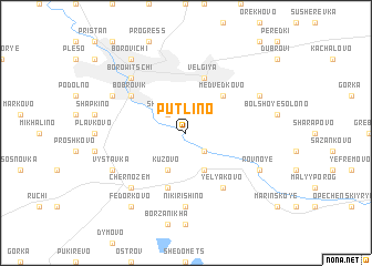 map of Putlino