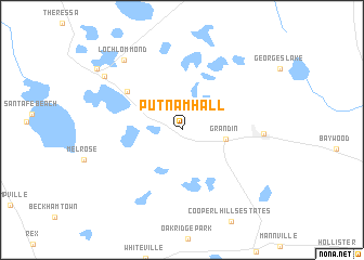 map of Putnam Hall