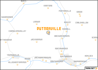 map of Putnamville