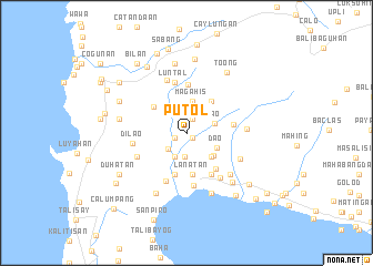 map of Putol