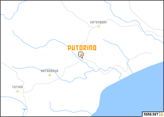 map of Putorino