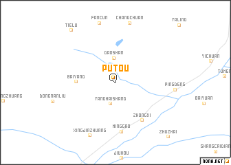 map of Putou