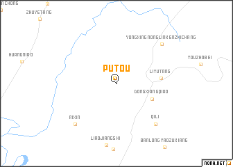 map of Putou