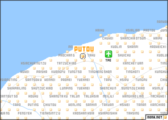 map of Pu-t\