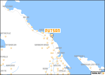 map of Putsan