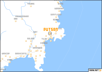 map of Putsan