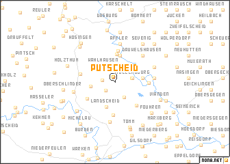 map of Putscheid