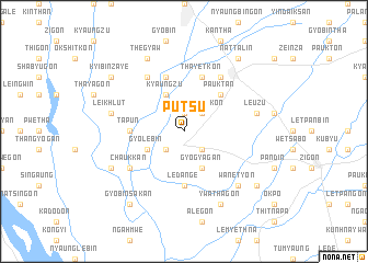 map of Putsu