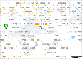 map of Putten