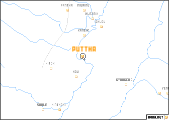 map of Puttha