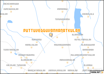 map of Puttuvedduvanmanatkulam