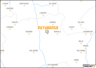 map of Putubongo
