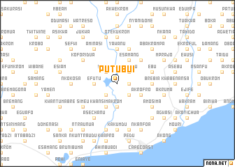 map of Putubui