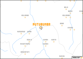 map of Putubumba
