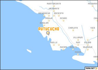 map of Putucucho