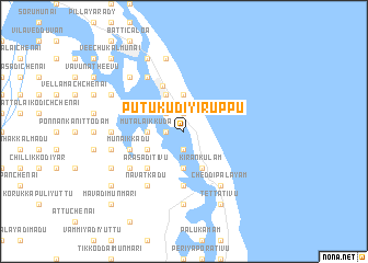 map of Putukudiyiruppu