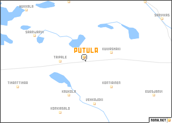 map of Putula