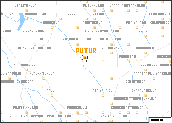 map of Putur