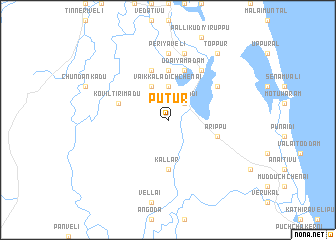 map of Putur