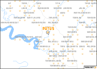 map of Putus