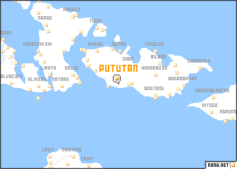 map of Pututan