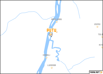 map of Putu