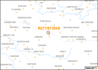 map of Putyatinka