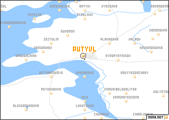 map of Putyvlʼ