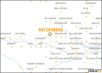map of Putzenberg
