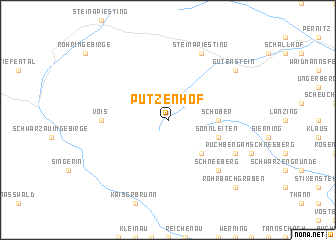 map of Putzenhof