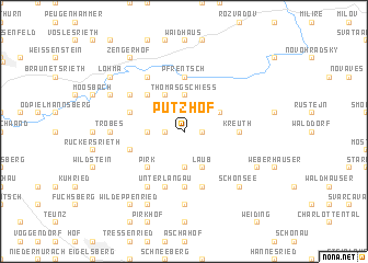 map of Putzhof