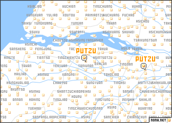 map of Pu-tzu