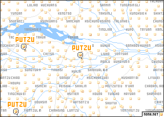 map of Pu-tzu