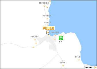 map of Puueo