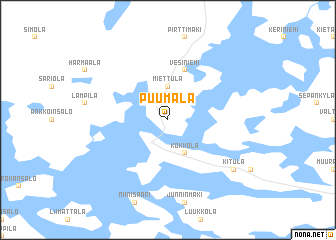 map of Puumala