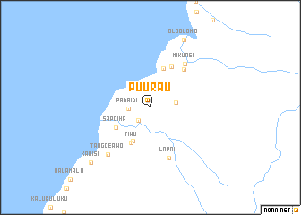 map of Puurau