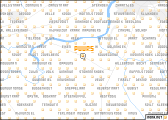 map of Puurs