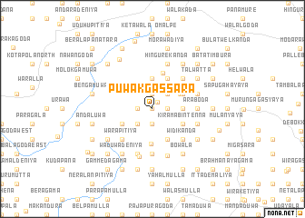 map of Puwakgassara