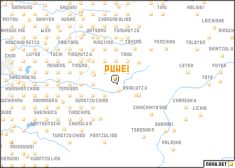 map of Pu-wei