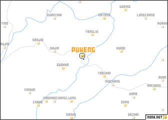 map of Puweng