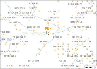 map of Pux