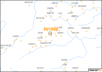 map of Puyaao