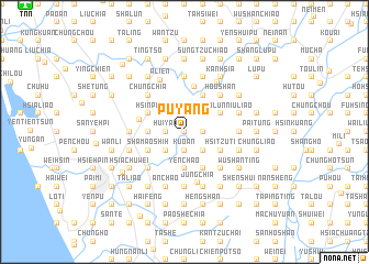 map of Pu-yang