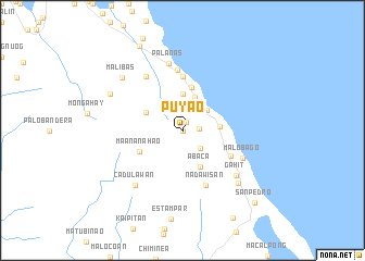 map of Puyao