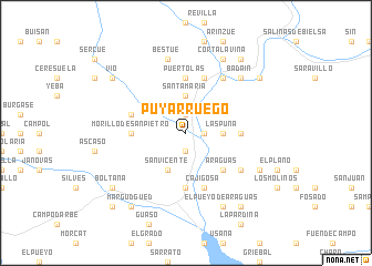 map of Puyarruego