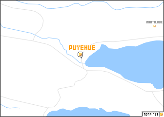 map of Puyehue